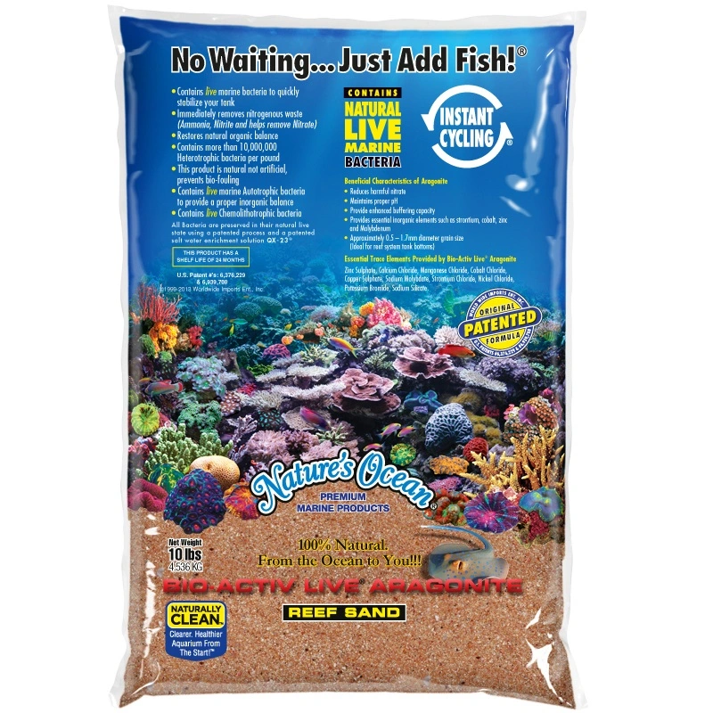 Natures Ocean Australian Gold Live Sand 9,07 kg